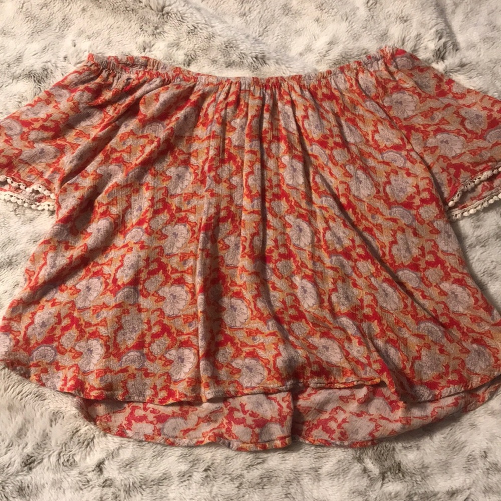 Forever 21 off the shoulder shirt